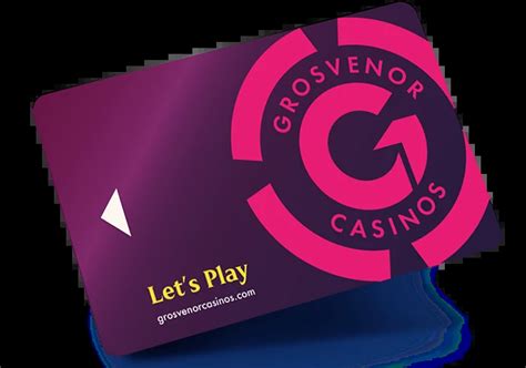 grosvenor casino membership card|grosvenor casino sign up offer.